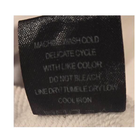 Rolling Loud Gold Hearts Hoodie Sweatshirt White Blue Mens Small Pockets Cotton - Picture 11 of 12